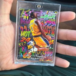 Kobe Bryant Hot Numbers 96 