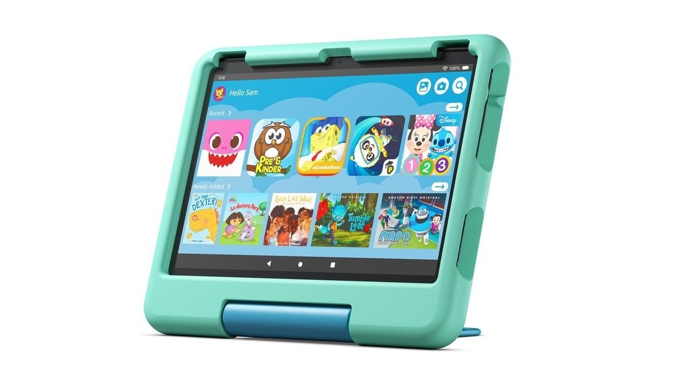 Amazon Fire 8" Tablet With Case