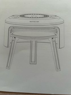 Great Deal! Solo pizza oven for Bonfire fire pit. Accessories included. Bamboo peel, pi turner, case & gloves. Excellent condition.