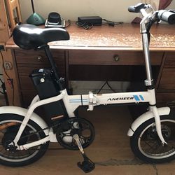 16'' Folding Electric Bike Commuters City E-bike w/8Ah Removable Li-Battery FAST