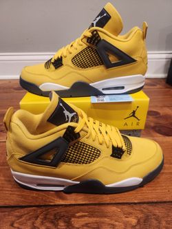 Jordan 4 Lightning Mens 12 Ds