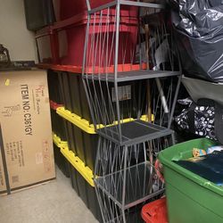 End Tables Set Metal With Glass Tops