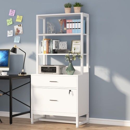 File Cabinet With Shelves