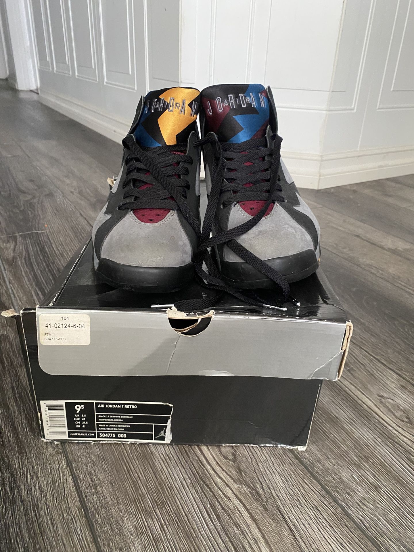 Retro Jordan Bordeaux 7