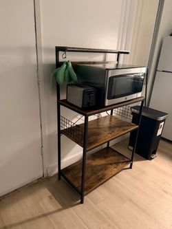 Industrial Kitchen Baker's Rack with Shelves