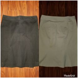 New GAP black and khaki shirts size 12