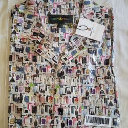 Teddy Fresh Mens Large Casual Dress Shirt