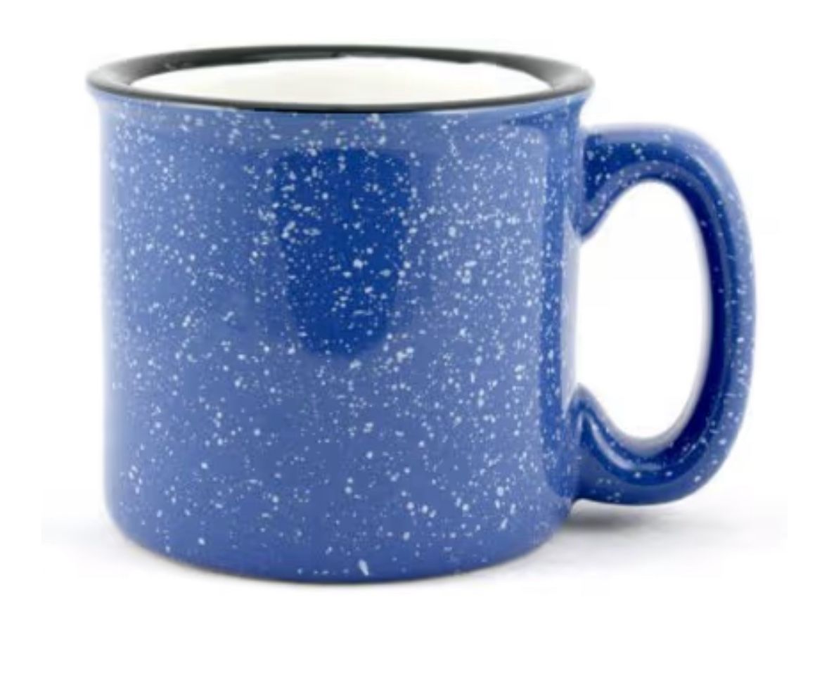 Campfire Coffee Pot And 2 Mugs