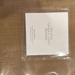 Restoration Hardware 100% Belgian Linen Drapery