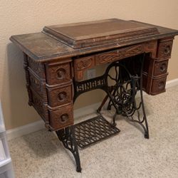 Antique Singer sewing machine