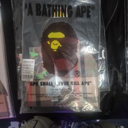 Black Burrberry Bape Tee