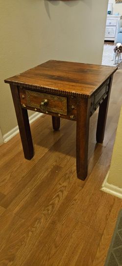 Wooden End table from Pier One