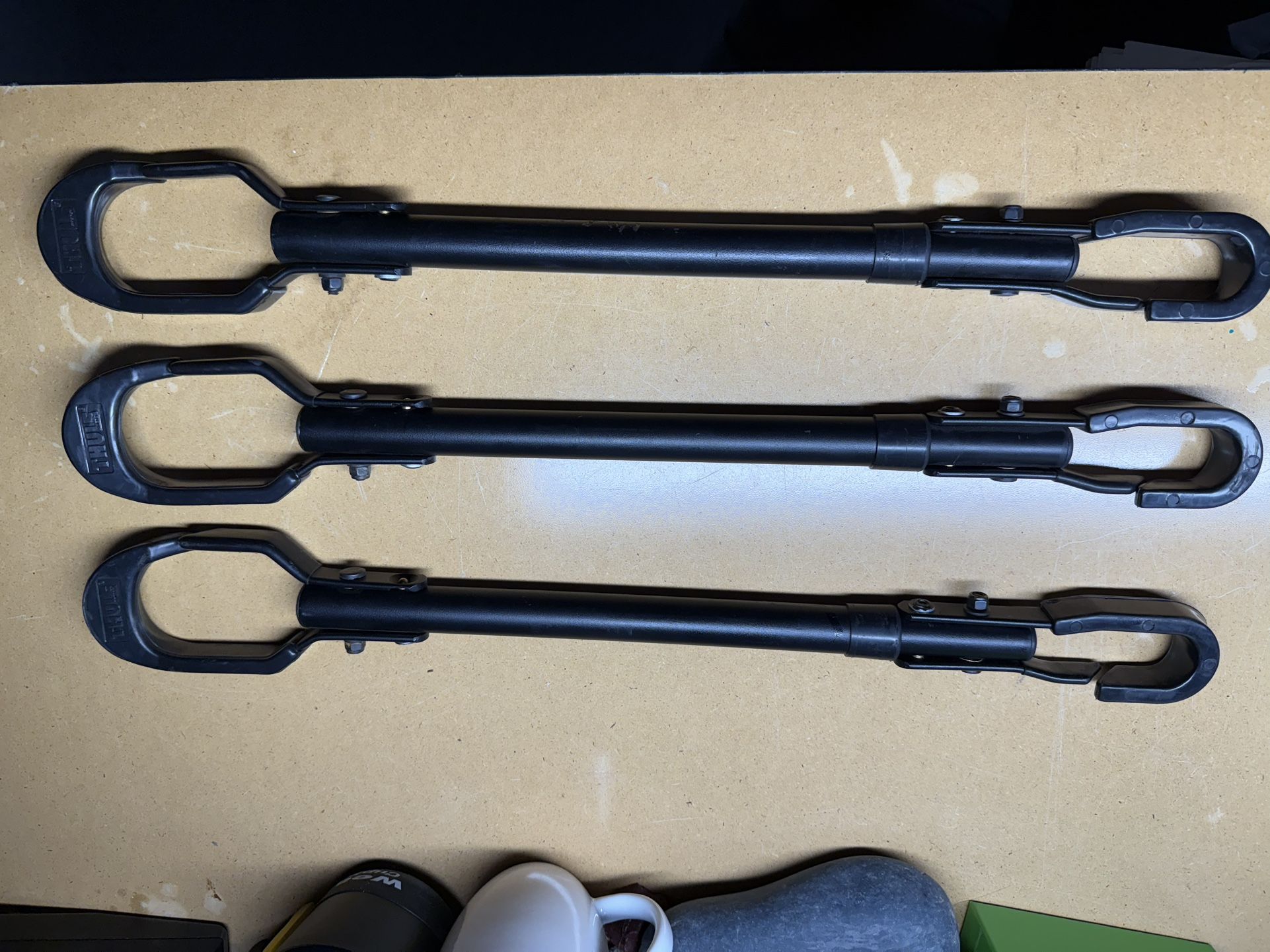 (3) THULE Bike Crossbar Adapter - for bike racks