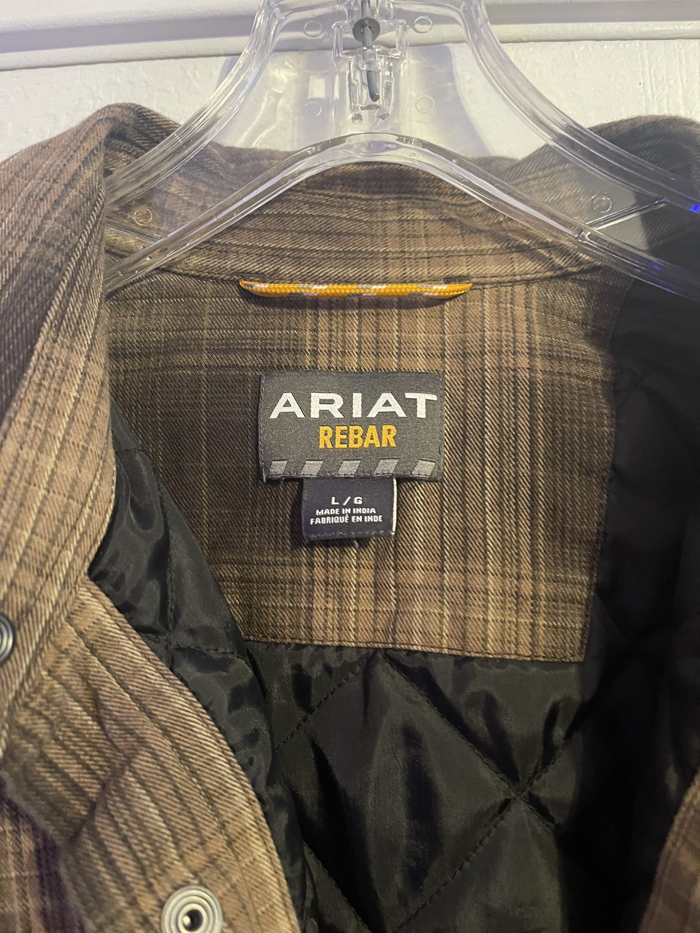 Ariat Men’s Rebar Flannel Jacket 