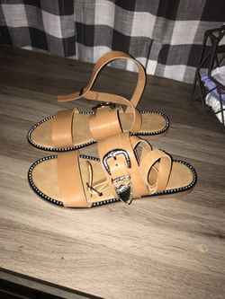 Cute tan sandals