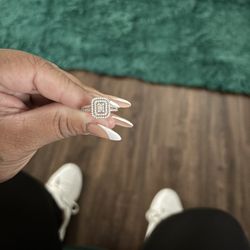 White Gold Diamond Ring