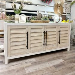 NEW Mango Wood Console