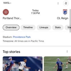 Thorns Vs OL Reign 