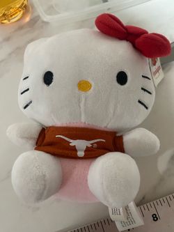HELLO KITTY plush featuringTexas Longhorns University shirt