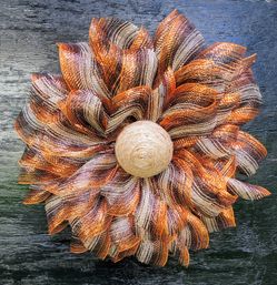 Fall sunflower wreath