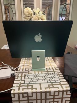 Like New Apple iMac M1 Green Touch ID 512gb 