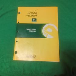 John Deere Operator's Manual 