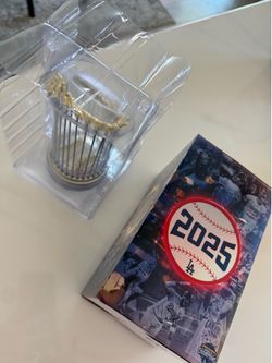Dodgers 2025 Replica world series championship trophy