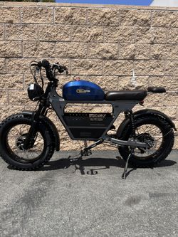 3000 Watt/Twin-Dual Motor “Tank e-Bike” Electric, 38mph, Color Screen, Metal USA Basket