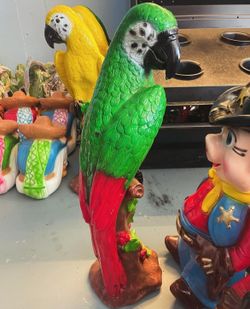Large Parrot Piggy Bank
