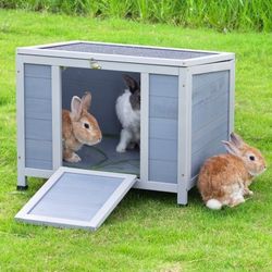 Chicken coop, Rabbit Hutch,Gray  24L, NEW 