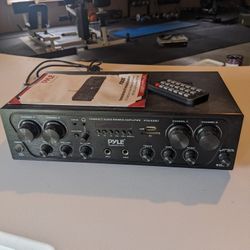 Pyle PTA42BT 4-Channel Bluetooth Audio Amplifier w/ Remote & Manual - 500W