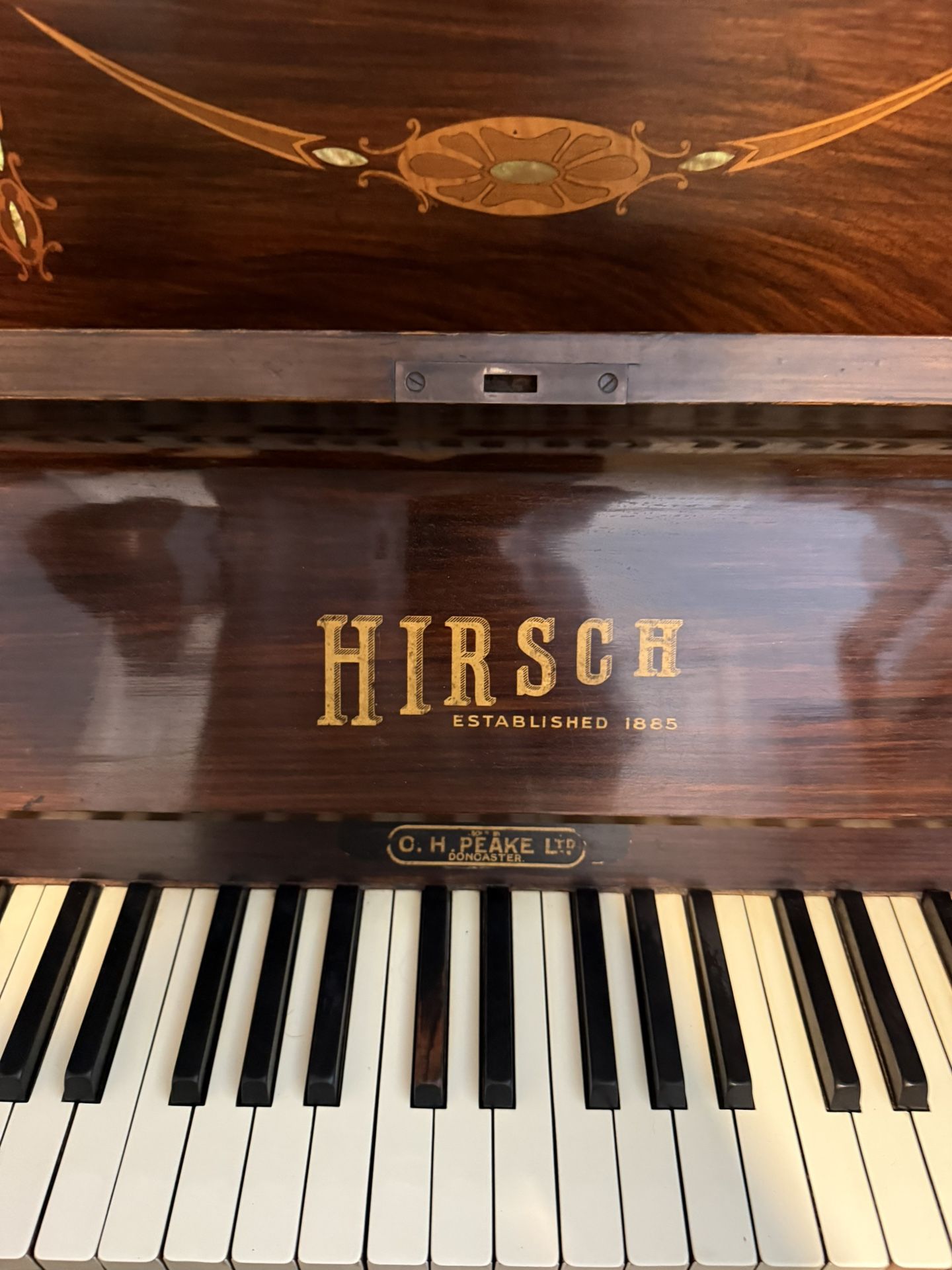 FREE Hirsch Antique Working Piano
