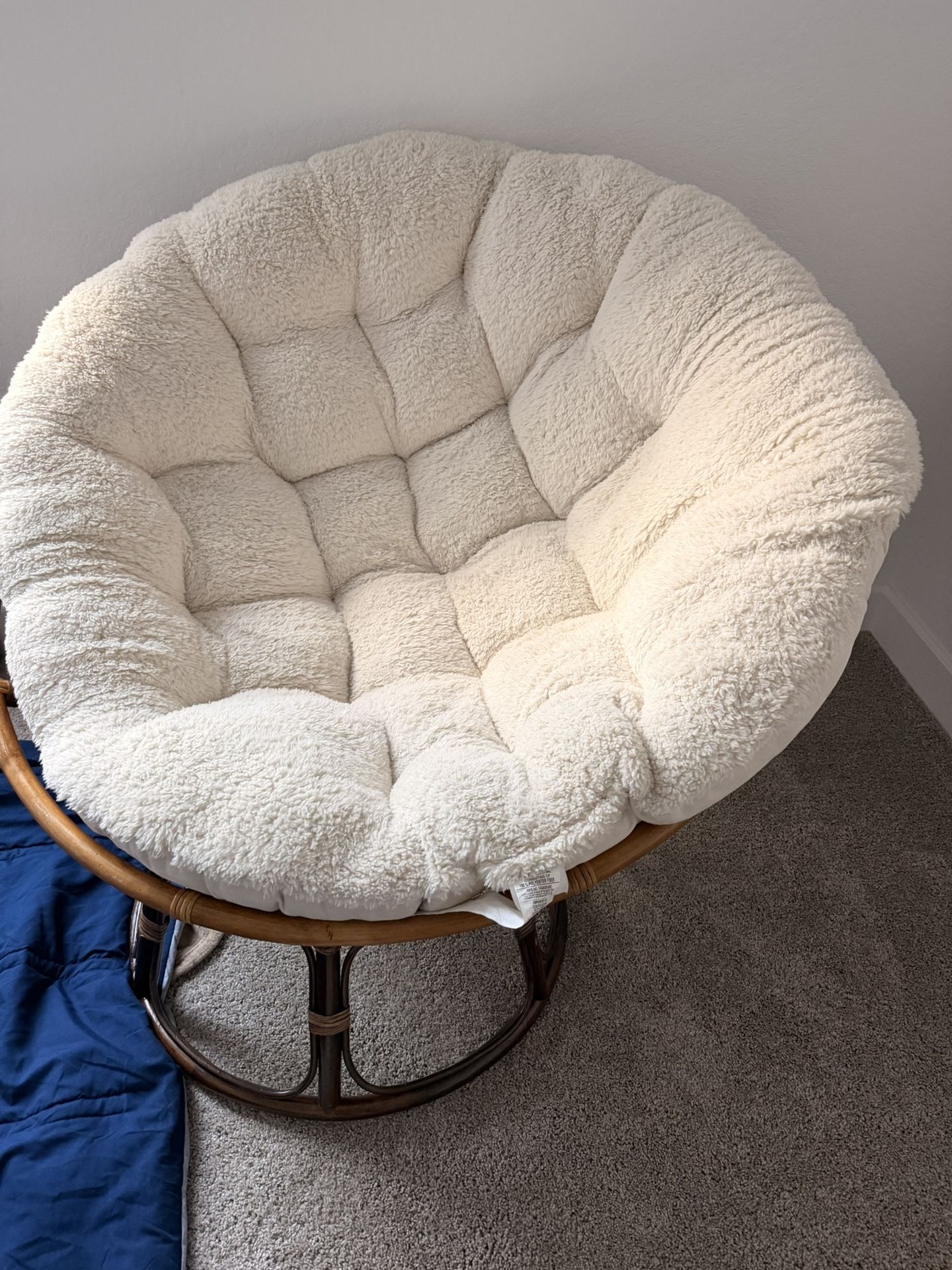 Papasan Chair With Cushion