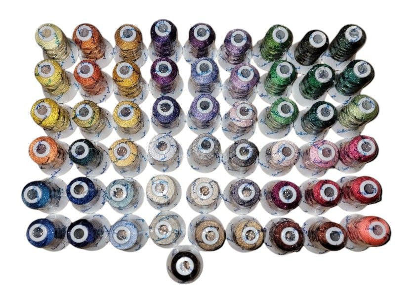 SimThread Embroidery Thread Spool LOT of 55 NEW Sealed