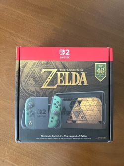 Nintendo Switch 2 Legend of Zelda 40th Anniversary Edition