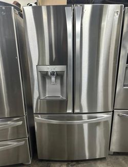 LG 3-Door Fridge Stainless Steel FrenchDoor
