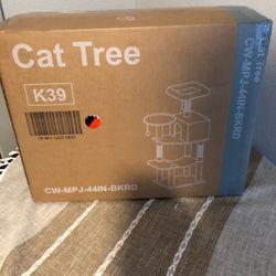 Concetta 44in multi level cat tree tower cat