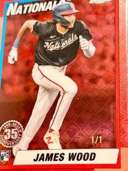 James Wood Topps Chrome RC 1/1