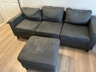 Grey couch