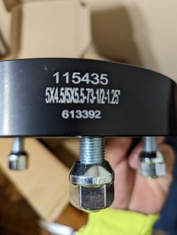 Spacer Adapter Ford 4.5 To 5.5 Wheel