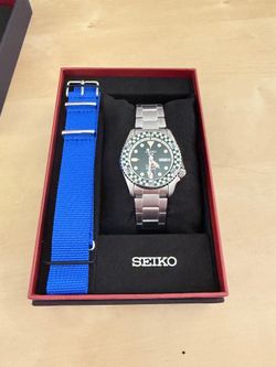 Seiko 5 Sports x Rowing Blazers Limited Edition — SRPM21, Green, 38mm — Brand New