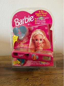 1995 Barbie Magic Heart Photo Set