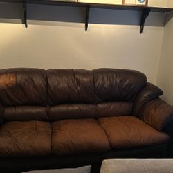 Older Leather Couch