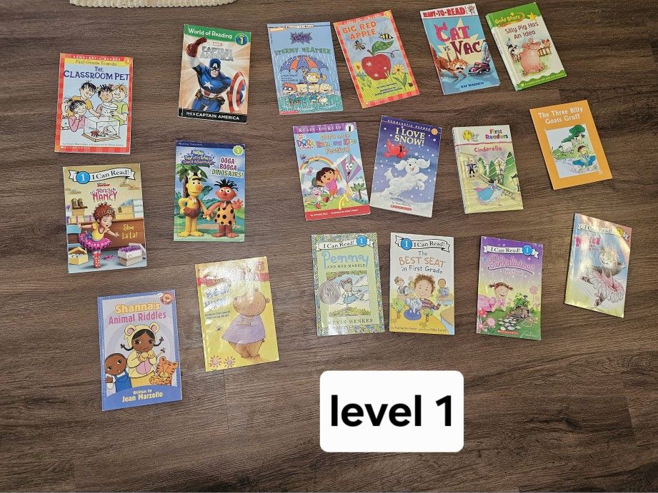 Level 1 / 1st Grade - Readers - $1.00/ea - Macki's Books n More