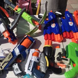 Bundle of Nerf Guns And Assorted