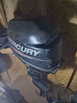 2015 mercury  9.9. Converted to 15 horse