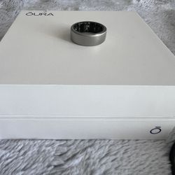 Oura Ring Titanium Size 8, 3rd Gen