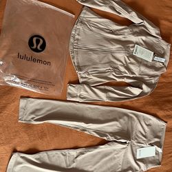 Lululemon set size 6 rose color