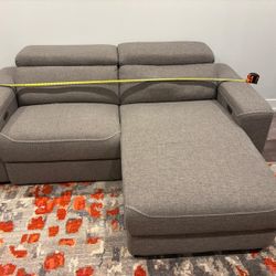 Free Delivery Couch Ottoman $400 + 2 Chairs Electric Recliners $600, Paid $3,000 sectional sofa