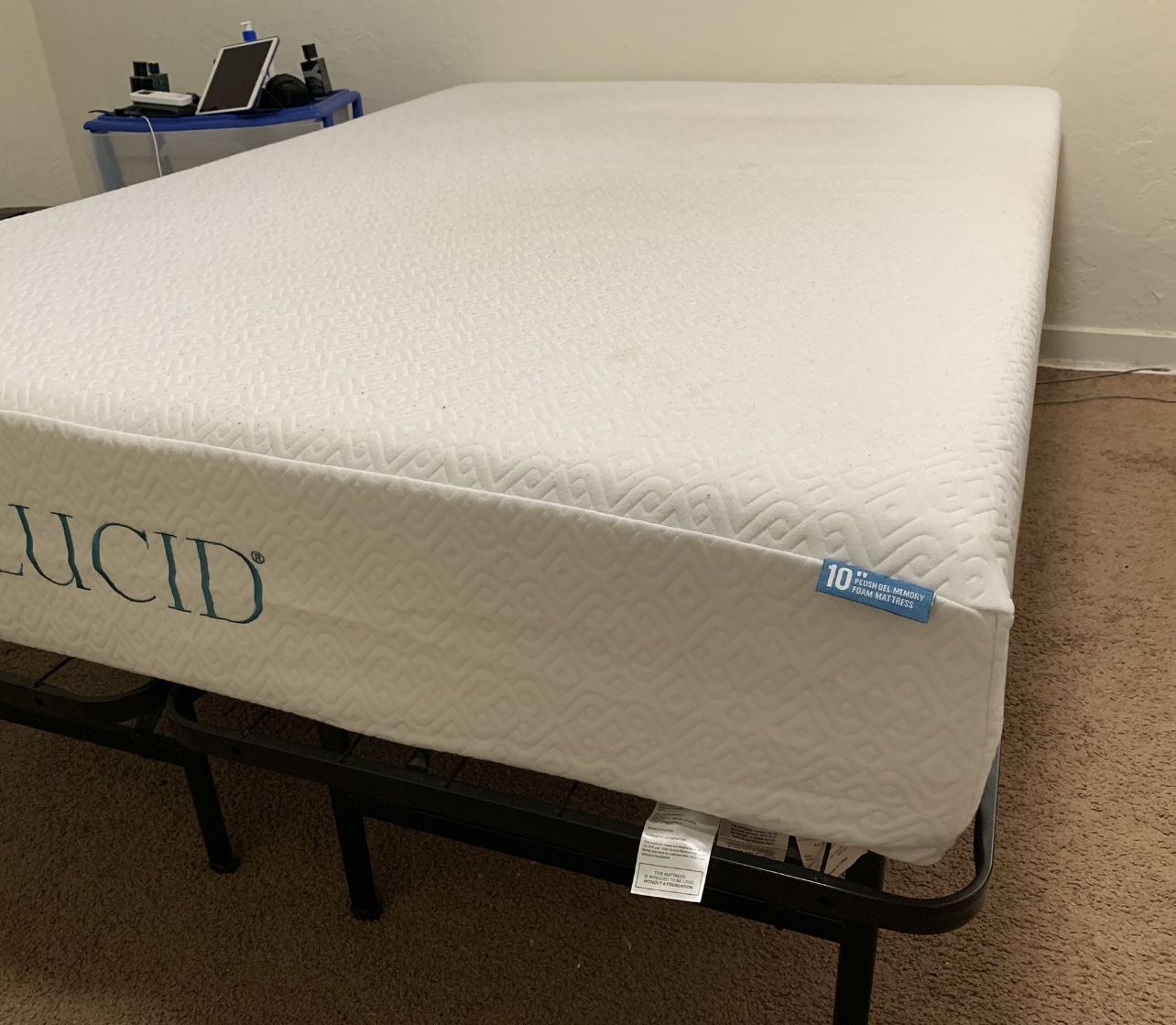 Memory foam 10” mattress